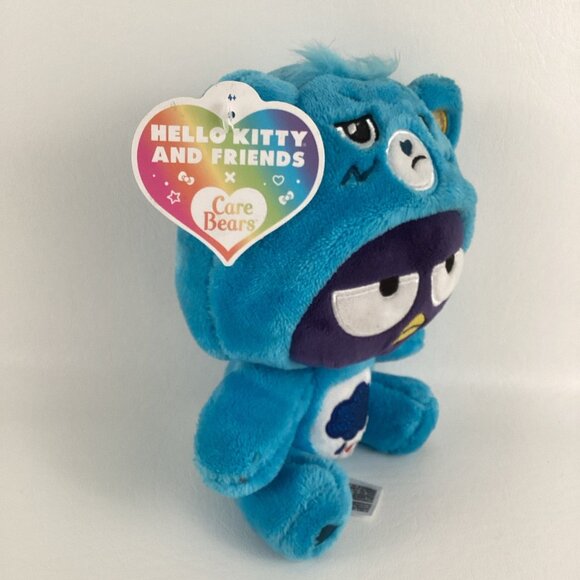 Care Bears Hello Kitty Badtz Maru Grumpy Bear 8" Plush Stuffed Animal Toy Sanrio - Picture 3 of 6
